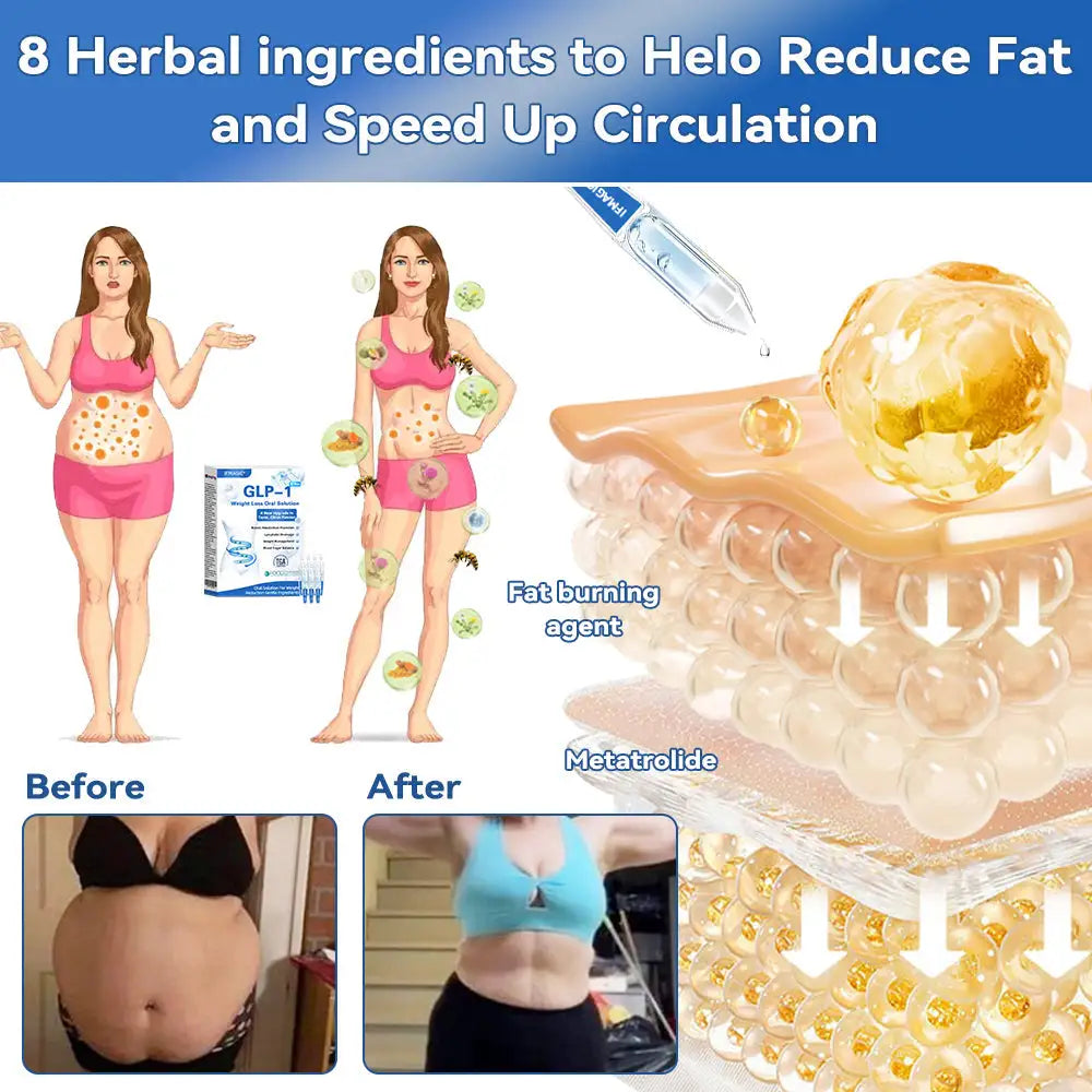 IFMAGIC® GLP-1 Pro Oral Solution for Weight Loss One dose per day – Visible results within 7 days Suitable for obesity, cardiovascular diseases, diabetes, sleep apnea, high cholesterol, high blood fats, joint problems, and more 🚀