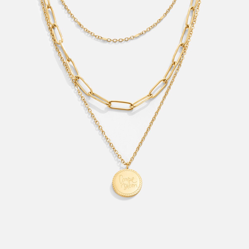 Janie Coin Long Necklace