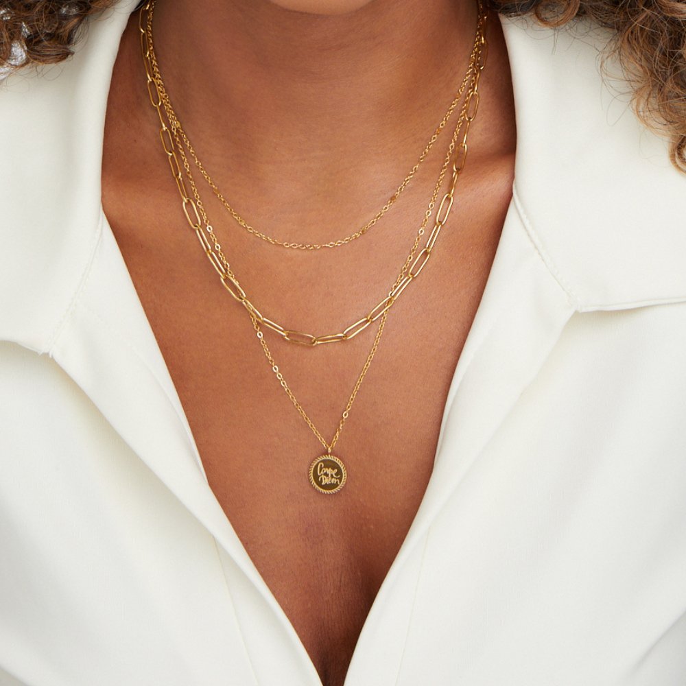 Janie Coin Long Necklace