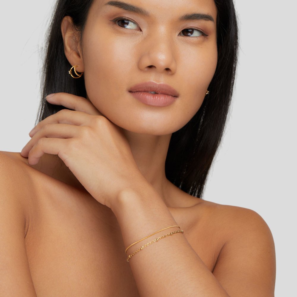Pia Guld Lager Bracelet