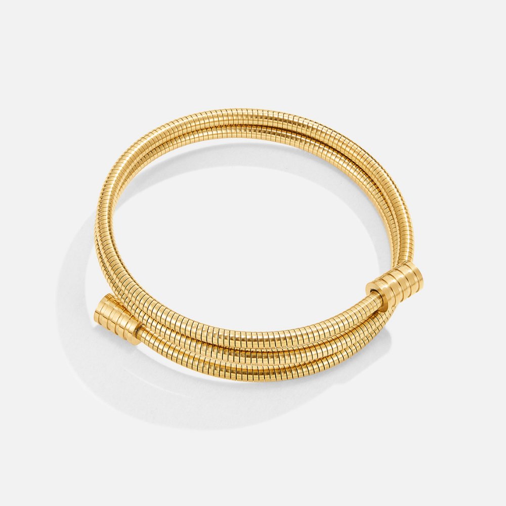 Tvinnat Gold Bracelet