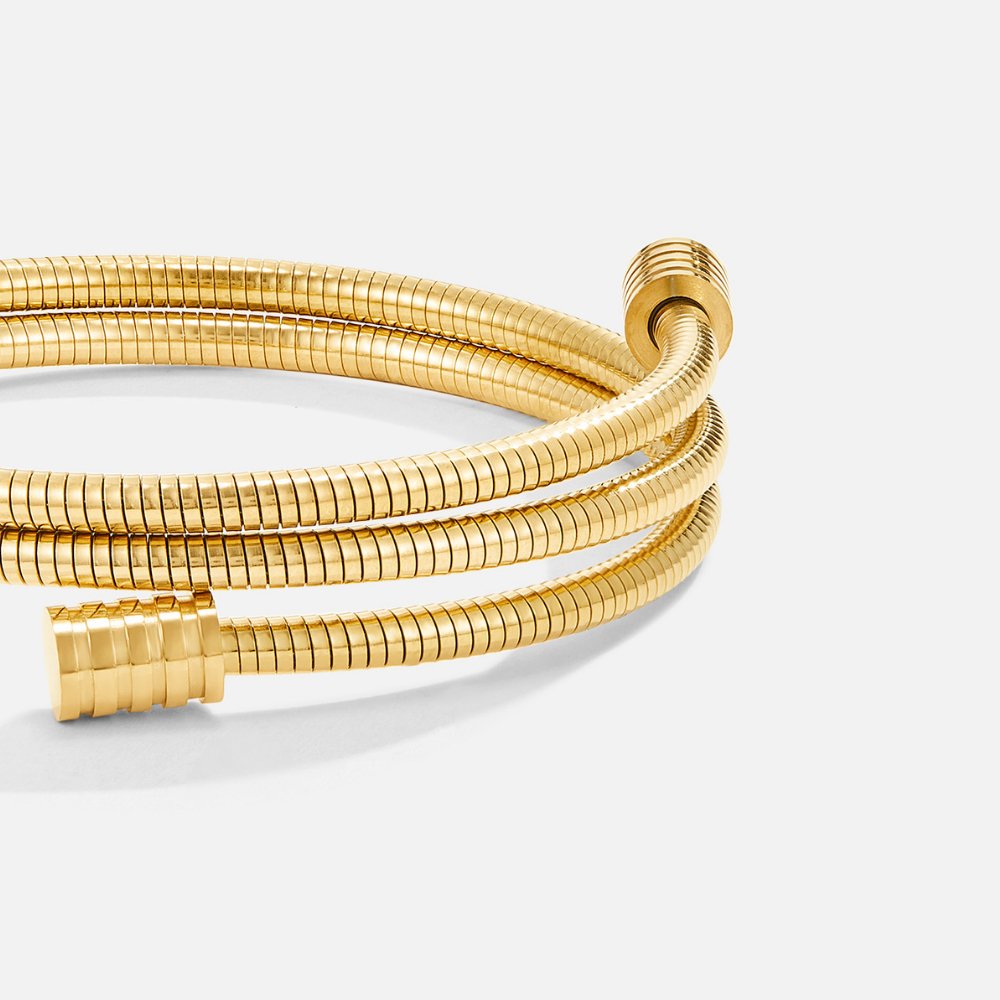 Tvinnat Gold Bracelet