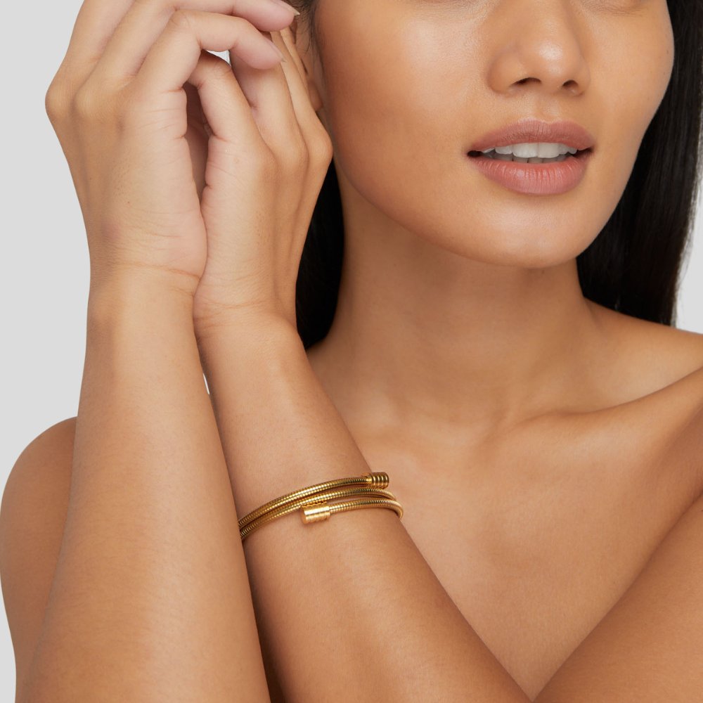 Tvinnat Gold Bracelet