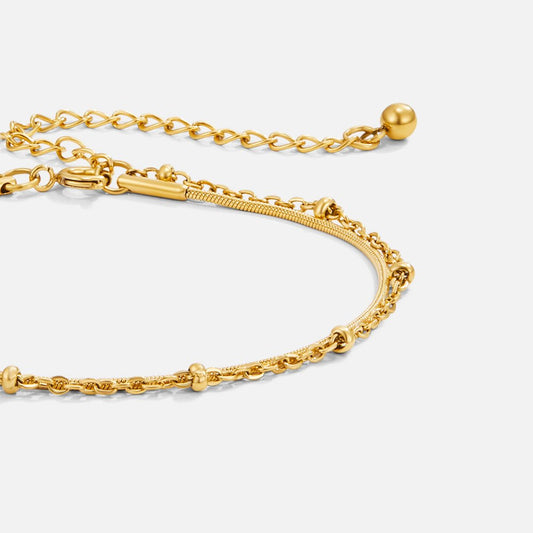 Pia Guld Lager Bracelet